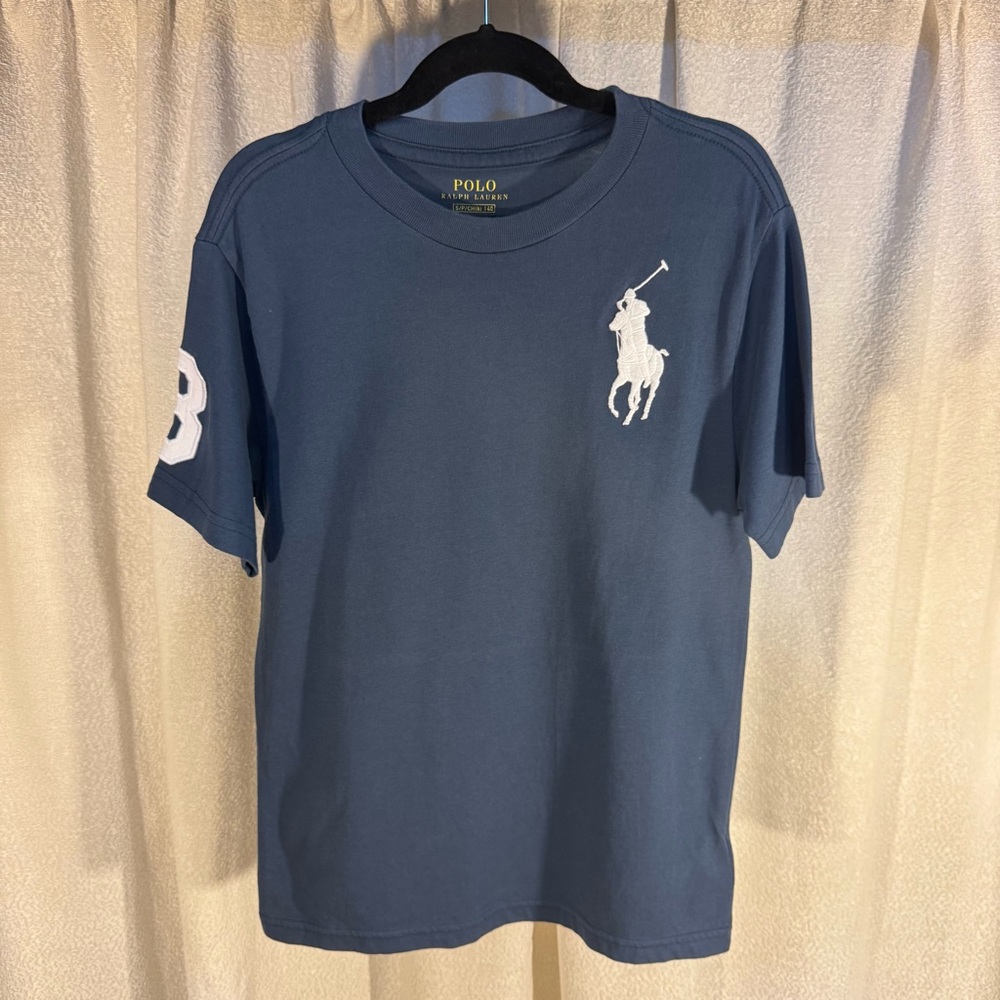 Polo by Ralph Lauren Boy's Classic Navy Tee